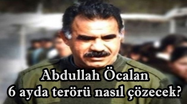 Abdullah Öcalan 6 ayda terörü nasıl çözecek?