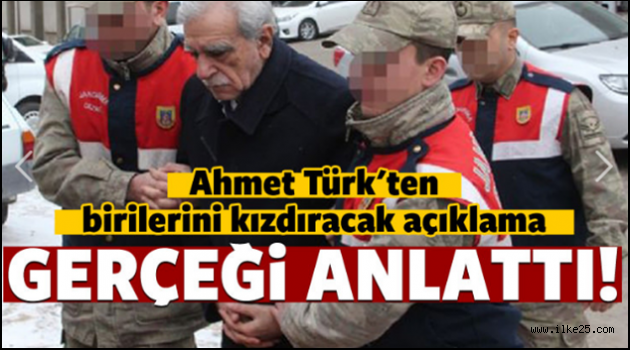 Ahmet Türk'ten Birilerini Kızdıracak Açıklama