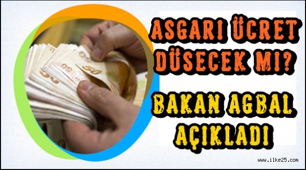 Asgari ücret düşecek mi?