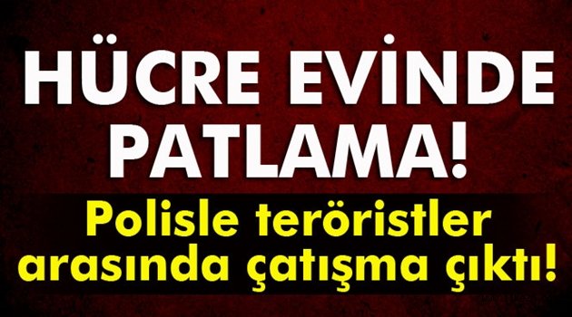 Gaziantep'te hücre evinde patlama!