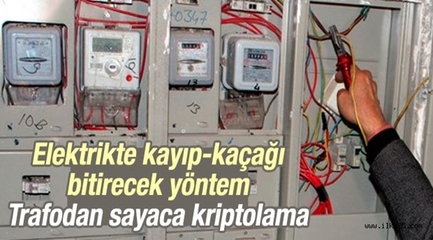 Kaçak elektriğe karşı şifreli çözüm