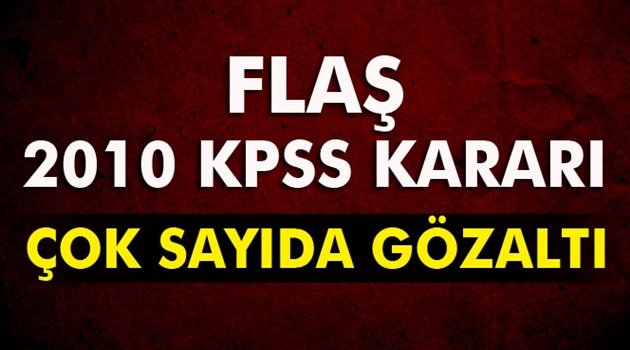 KPPS operasyonu: 17 gözaltı