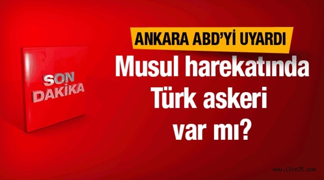 Musul operasyonu başladı