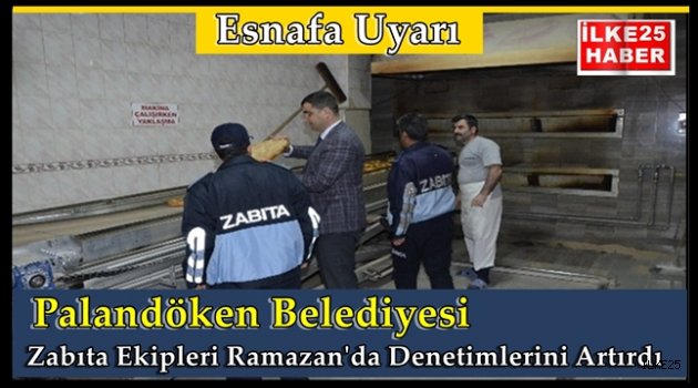 Palandöken Belediyesi Zabıta Ekipleri Denetimlerini Artırdı