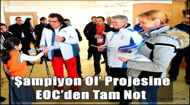 'Şampiyon Ol' Projesine EOC'den Tam Not