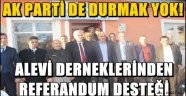 ALEVİ DERNEKLERİNDEN REFERANDUM DESTEĞİ