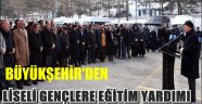 BÜYÜKŞEHİR'DEN LİSELİ GENÇLERE EĞİTİM YARDIMI