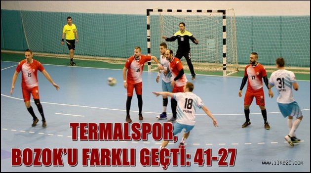 TERMALSPOR, BOZOK'U FARKLI GEÇTİ: 41-27