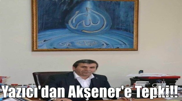 Yazıcı'dan Akşener'e Tepki!!